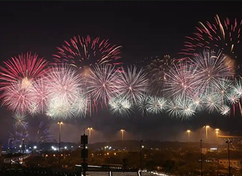 阿拉善盟焰火晚会